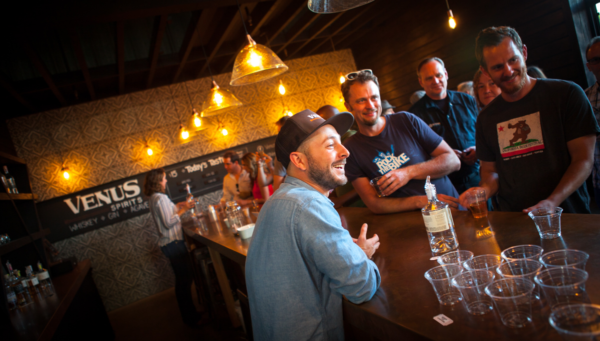 cool event marketing in Santa Cruz CA - GRD and Venus liquors